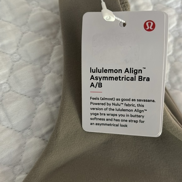 NWT Lululemon Align Asymetrical Bra size 12 - Picture 7 of 11